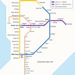 Manila Subway Map - ToursMaps.com