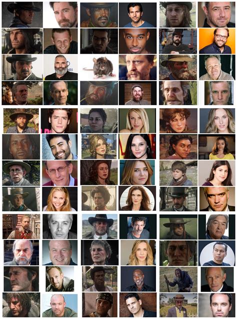 Red Dead Redemption 2 - - Voice actors : r/reddeadredemption2