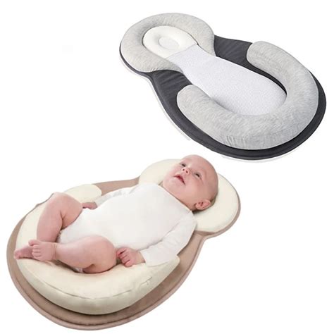 Baby Pillow Infant Toddler Sleep Position Pillow Baby Sleeping Anti ...