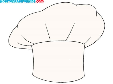 Chef Hat Drawing