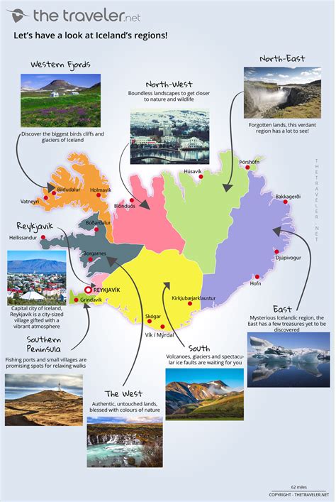 Iceland Map With Attractions - Edyth Haleigh