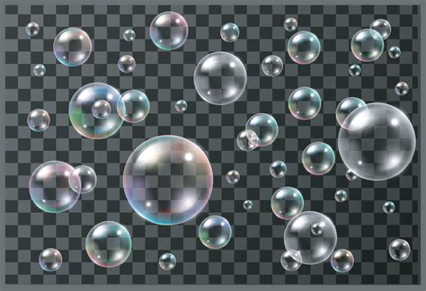 Bubbles Vector Clipart