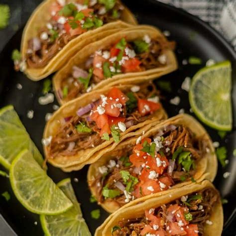 Crock Pot Street Tacos - Slow Cooker Street Tacos Recipe