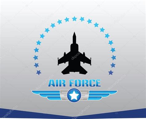 Air force logo Stock Vector by ©coolvectormaker 73623177