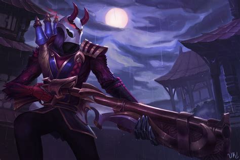 Blood Moon Jhin by UKIori on DeviantArt