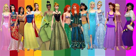 The Enchanted Dominion Sims 4 Disney Princesses,... - Little J