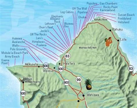 Surf Blog - Hawaii's North Shore Surf Spots