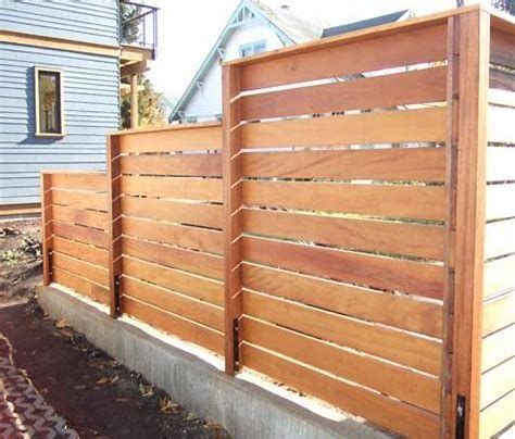 Image result for how to build a horizontal fence | Wood fence design, Horizontal fence, Building ...