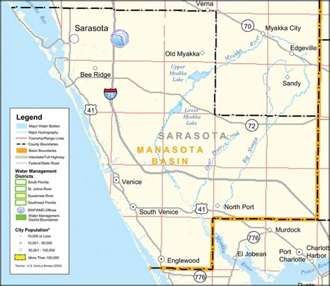 Sarasota County Florida Elevation Map | Printable Maps