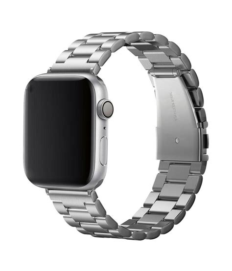 Buy Silver Stainless Steel Apple Watch Band Online