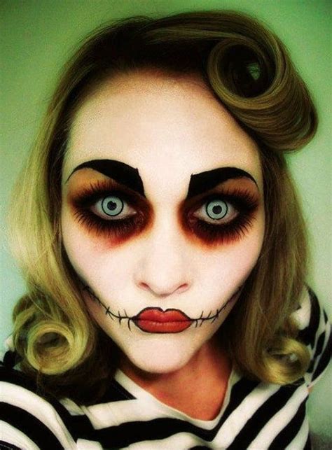 22 Creepy Makeup Ideas for Halloween | FREEYORK