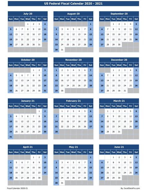 Calendar June 2021: 2021 fiscal calendar with holidays