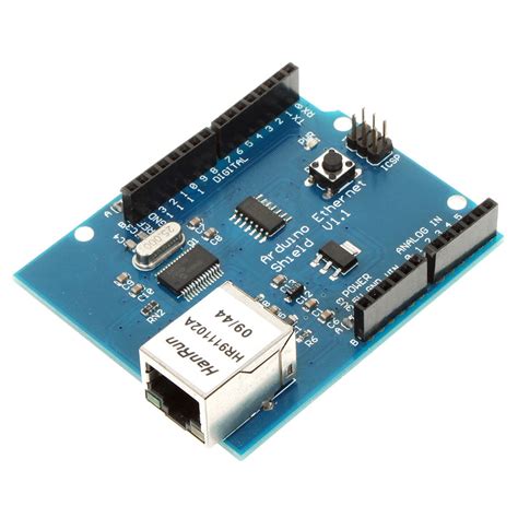 Ethernet Shield V1.1 for Arduino (Works with Official Arduino Boards ...