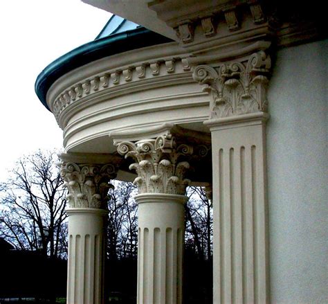 Ionic Flat Pilaster Capital 12" – Architectural Foam & Stucco Moldings