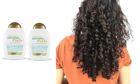 OGX Quenching Coconut Curls shampoo and conditioner For Curly Hair