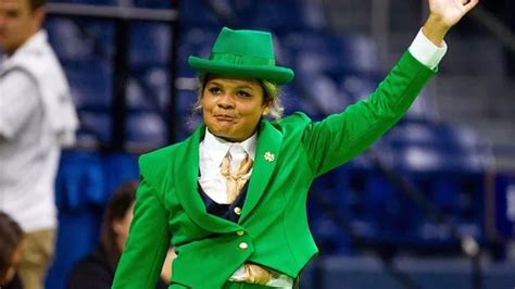 Notre Dame debuts first female leprechaun mascot in school's 177-year history | WBAL Baltimore News