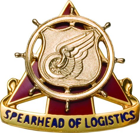 Transportation Regimental Crest (Spearhead of Logistics) in 2022 ...