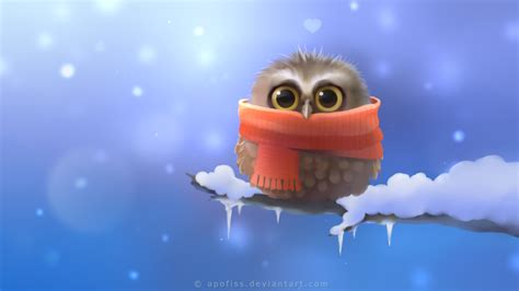 Cute Owl Wallpaper - WallpaperSafari