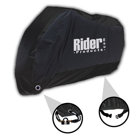 Rider Products Waterproof Motorcycle Rain Cover Motorbike Bike Medium Black 8944773156644 | eBay