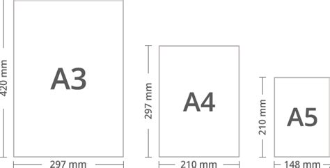 Printer Paper Size In Mm | Bruin Blog