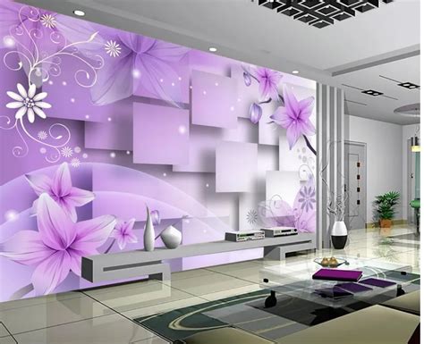 Custom 3d mural Continental bedroom living room wall background 3D fantasy 3d stereoscopic ...