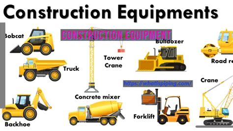 Construction Equipment Names