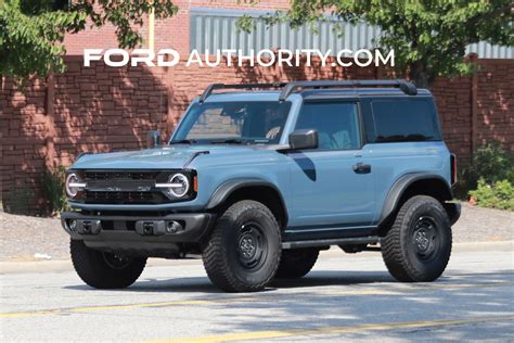 2023 Ford Bronco Heritage Edition Two Door Spied With Minimal Camo