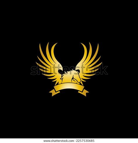 Pegasus Vector Illustration Iconsymbol Logo Pegasus Stock Vector (Royalty Free) 2257530685 ...