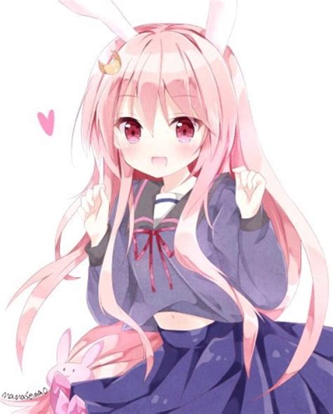 Pink Anime Png Cute Anime Bunny Girl, Transparent Png Transparent Png Image PNGitem | atelier ...