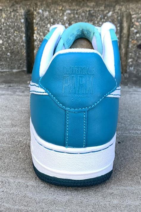 Women's Nike Air Force 1 Low Azure / White Tropical Teal (Size Women's 8.5) "Cloverdale Park"DS ...