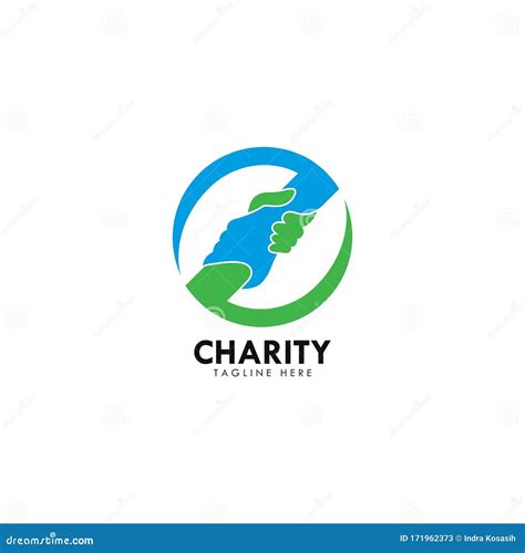 Charity Hand Logo Design