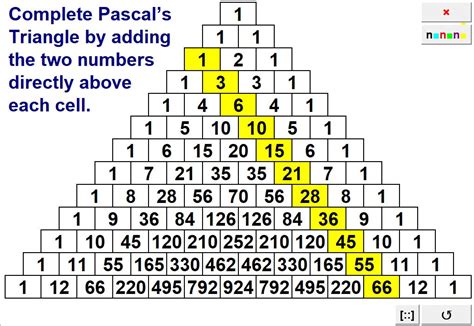 Pascals Triangle | Teaching Resources