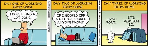 Working At Home - Dilbert Comic Strip on 2020-04-23 : dilbert