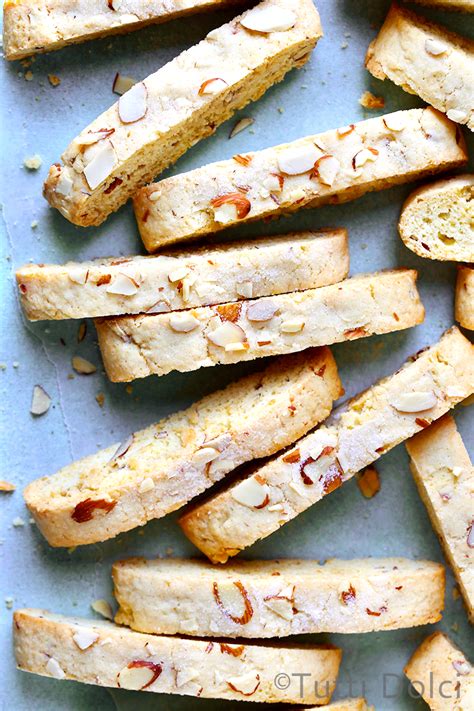 Triple Almond Biscotti - Tutti Dolci Baking Recipes