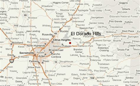 El Dorado Hills Map | El Dorado Hills Location Map (El Dorado County ...