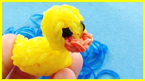 Rainbow Loom Charms: 3D Rubber Ducky : How to make with... | Doovi