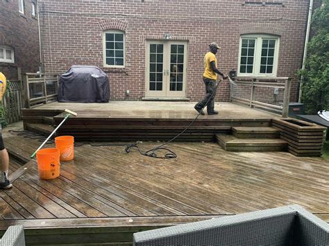 Deck Cleaning Services in Toronto - Shine Windows