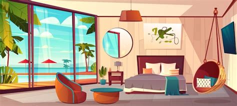 Hotel Room Cartoon Images - Free Download on Freepik