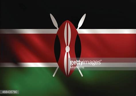 Kenya Waving Flag Vector Illustration Stock Clipart | Royalty-Free | FreeImages