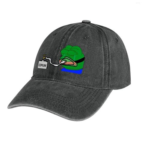 Vintage Copium Emote Pepe Frog Cowboy Nascar Hats For Men And Women From Wynnethke, $13.40 ...