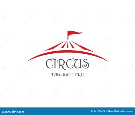 Circus logo template stock vector. Illustration of label - 141506474