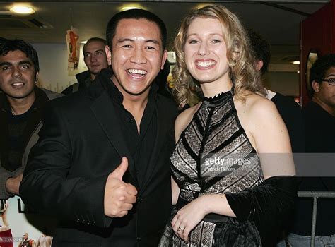 Actor Anh Do and his wife Suzanne attend the world premiere of 'Footy ...