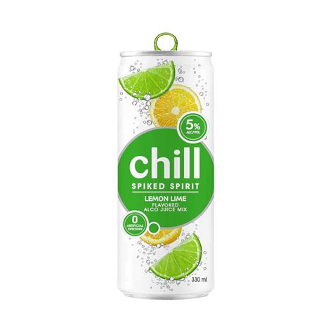 Chill Spiked Spirit Lemon Lime 330ml | Boozy.ph | Reviews on Judge.me