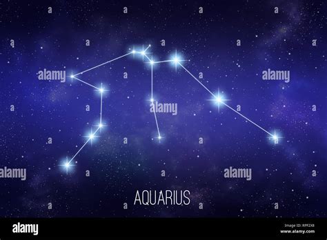 Aquarius Constellation Star Chart: A Visual Reference of Charts | Chart ...