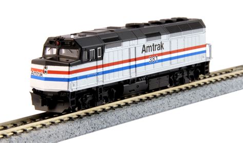 Model Railroads & Trains Locomotives Kato 176-6107 N Scale EMD F40PH Amtrak Phase III #381 DCC ...