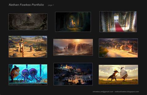 Nathan Fowkes Art: Concept Art Portfolio