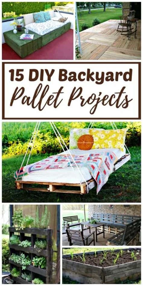 15 DIY Pallet Projects for the Backyard, Patio, and Garden | RoP