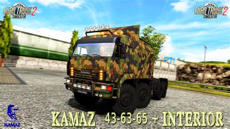 KamAZ 43-63-65 + Interior (1.27.x) - Euro Truck Simulator 2 » ETS2 mods | Euro Truck Simulator 2 ...