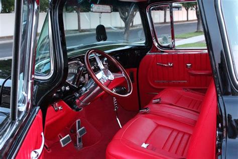 Nice interior | Truck interior, 57 chevy trucks, Chevy trucks