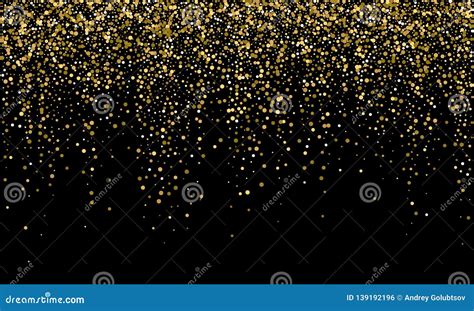 Gold Glitter On A Transparent Background Vector Illustration | CartoonDealer.com #87337826